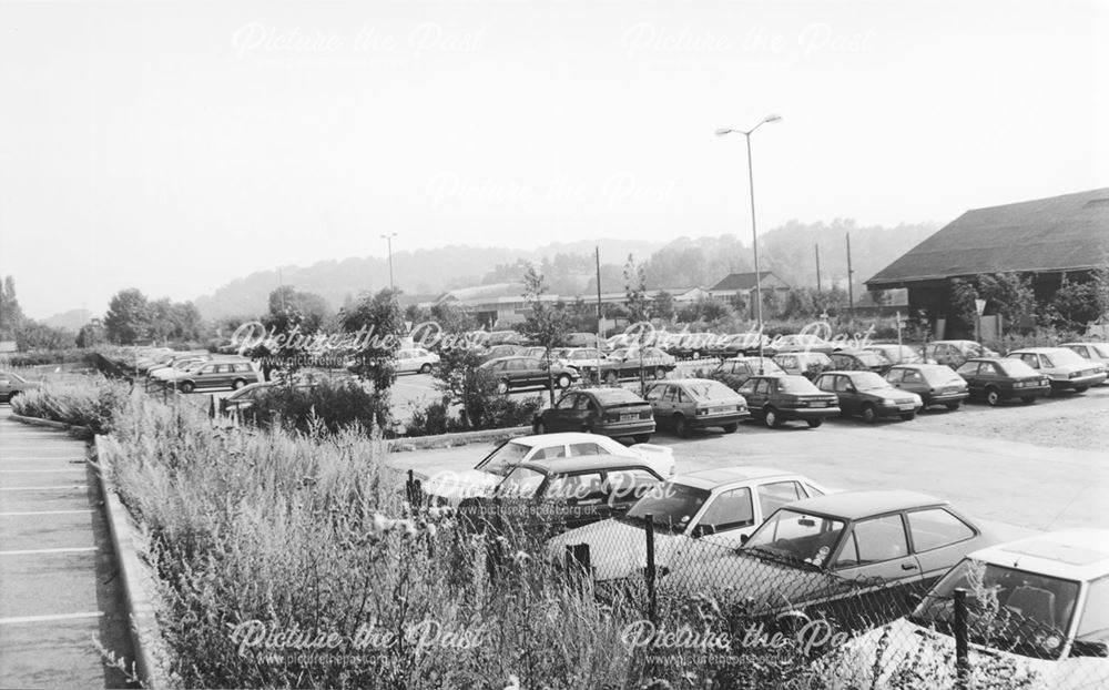 Railway Goods Yard Car Park, Corporation Street, Chesterfield, 1991
