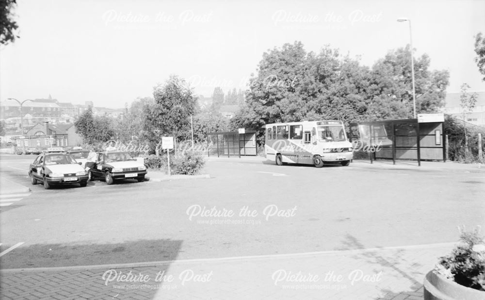 Railway Station Forecourt, Crow Lane, Chesterfield, 1991