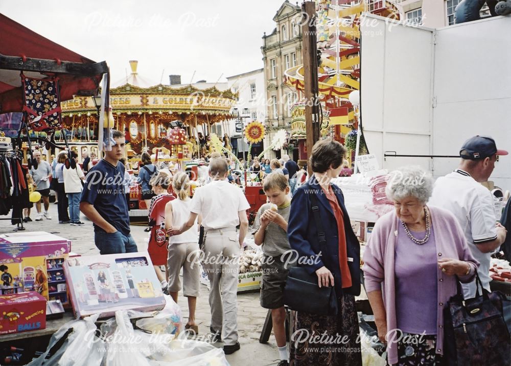 Medieval Market and Fair, Market Place, Chesterfield, 2001
