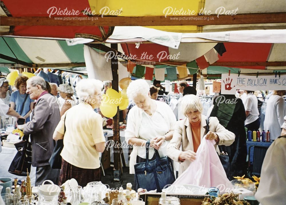 Medieval Market, Market Place, Chesterfield, 2001