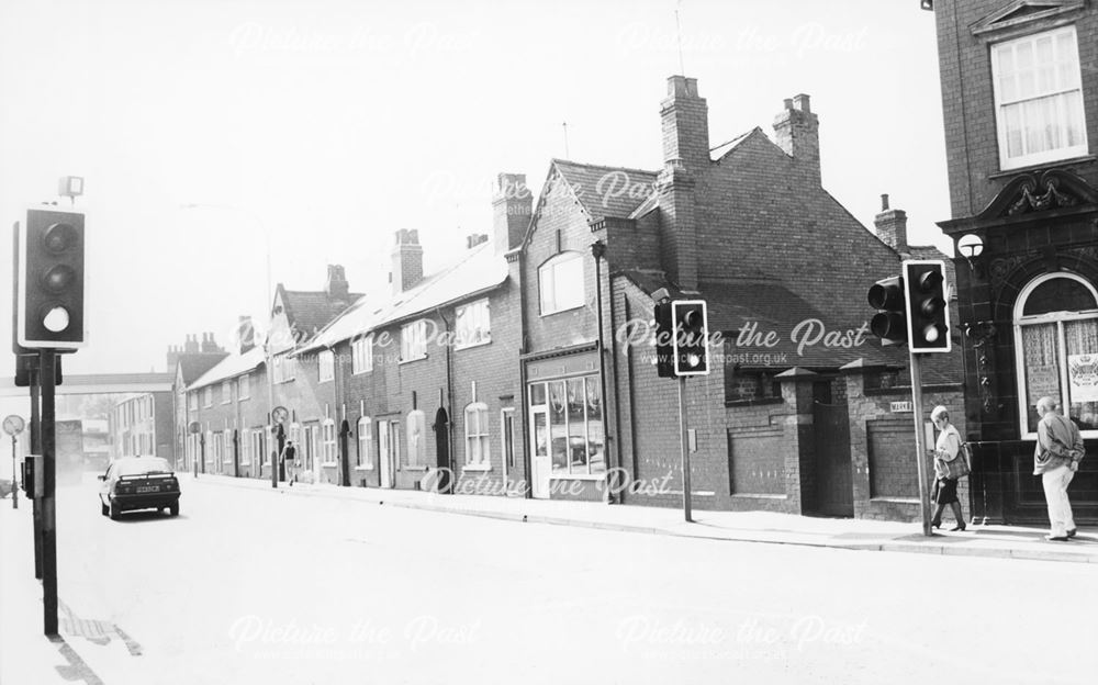 Looking East, Markham Road, Chesterfield, 1994