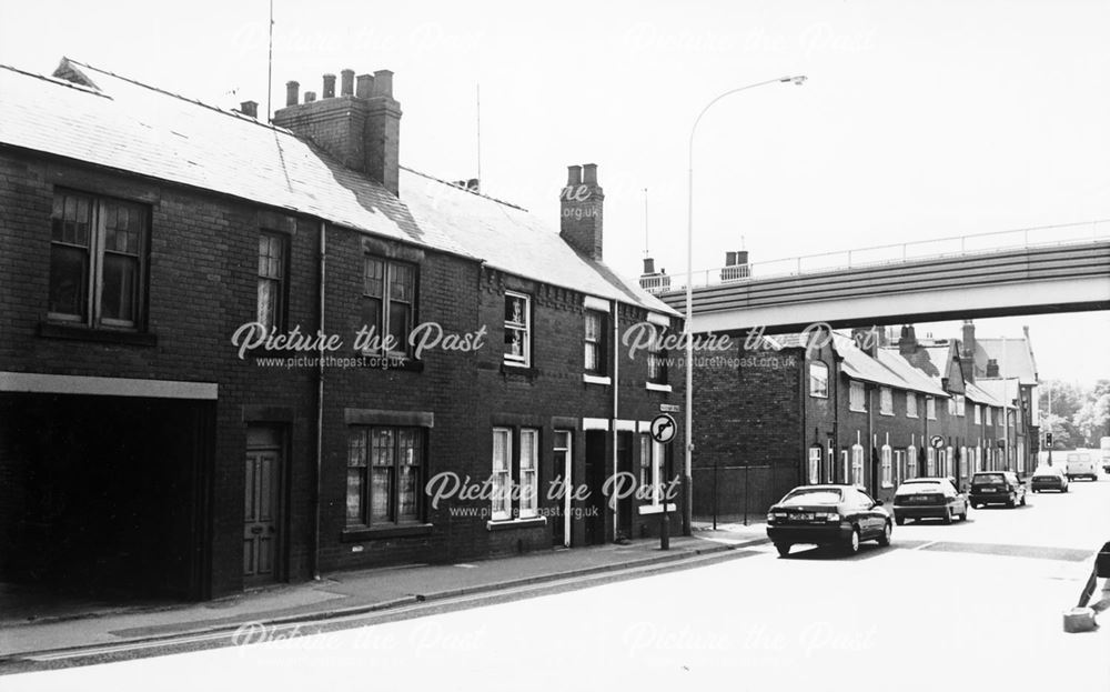 Looking West, Markham Road, Chesterfield, 1994