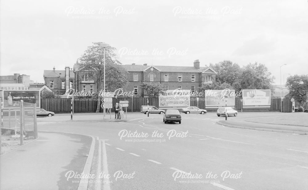 Roundabout, Holywell Street, Chesterfield, 1991
