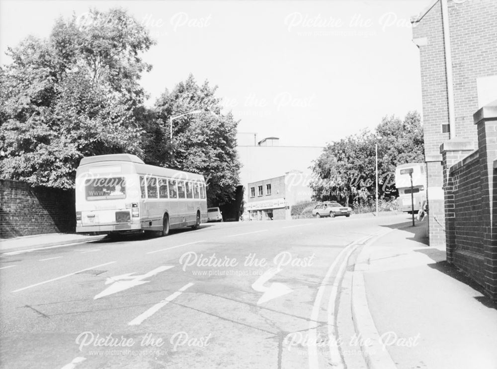 Looking Towards Church Lane, Church Way, Chesterfield, c 1980s