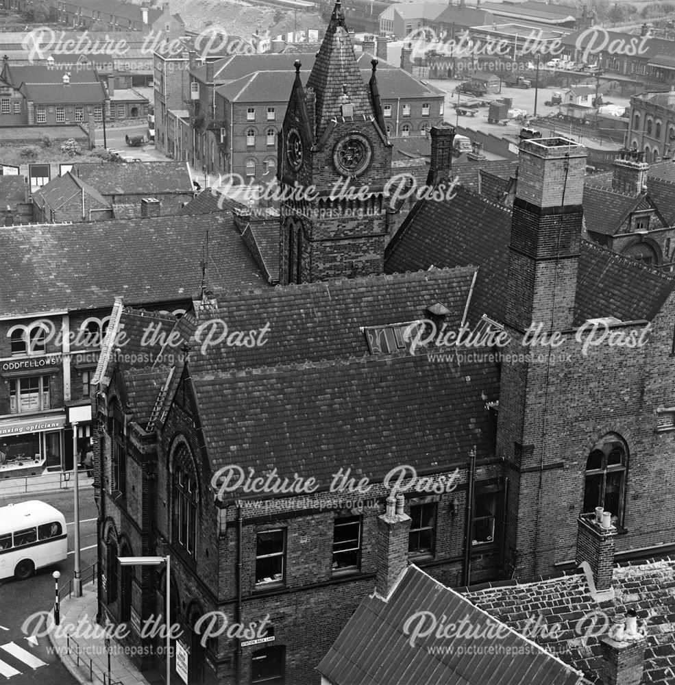 Stephenson Memorial Hall, Corporation Street, Chesterfield, 1960s