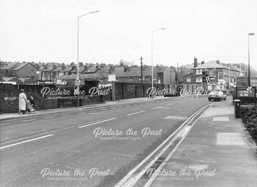 Site of Old Gas Works, Chatsworth Road, Chesterfield, 1989