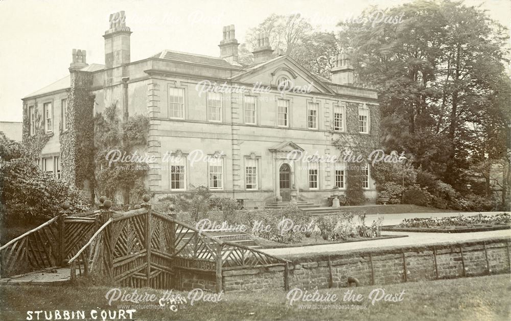 Stubbbing Court, Malthouse Lane, Wingerworth, c 1910