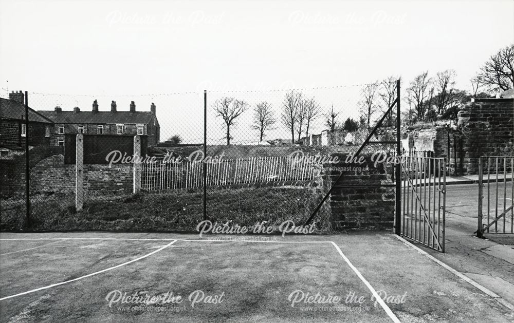 Land Prior to Development on Church Street North, Old Whittington, Chesterfield, 1972