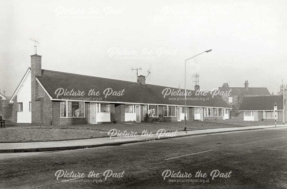 Elderly Peoples Bungalows, Old Whittington, Chesterfield, 1969