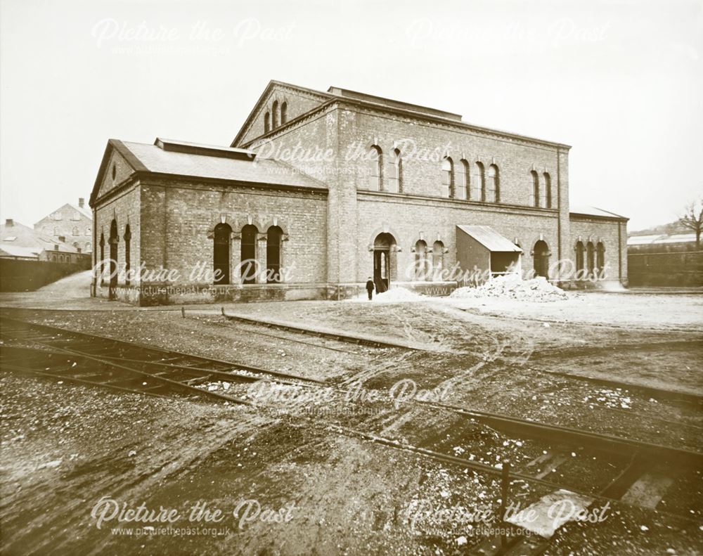 The Purifying House, Gas Works, Chester Road, Brampton, Chesterfield, c 1890