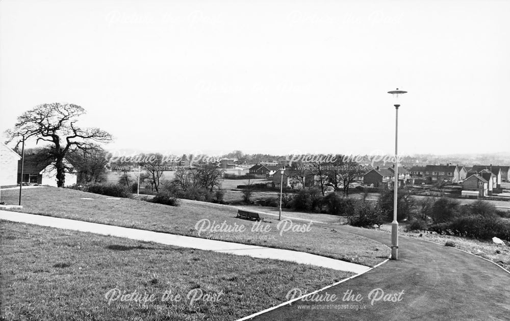 Holmebrook Walk Looking Towards Loundsley Green, Chesterfield, 1972