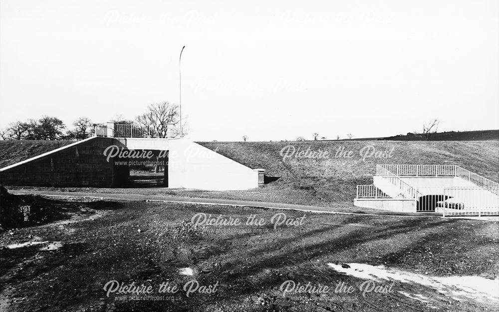 Underpass, Loundsley Green Road, Loundsley Green, Chesterfield, 1963