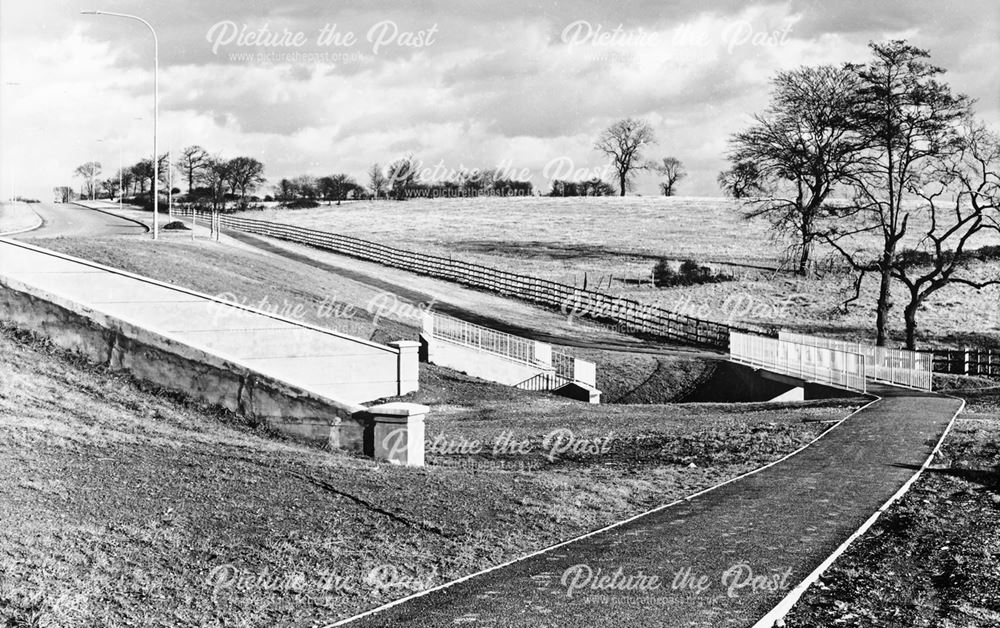 Underpass, Loundsley Green Road, Loundsley Green, Chesterfield, 1963