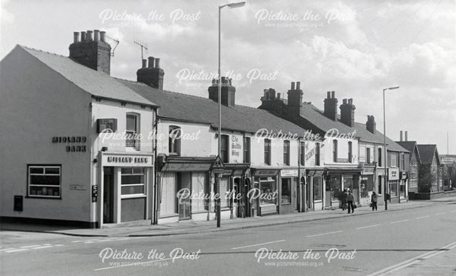 Sheffield Road Looking South from Shaw Street, Whittington Moor ...