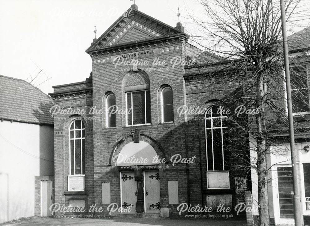 Wesleyan Chapel, Sheffield Road, Whittington Moor, Chesterfield, 1981