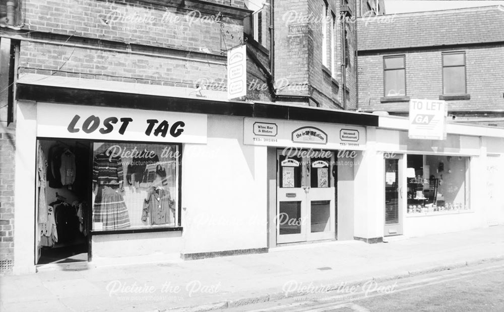 Shops on Church Way, Chesterfield, 1991