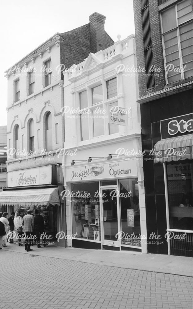 Shops on Packer's Row Chesterfield, 1991