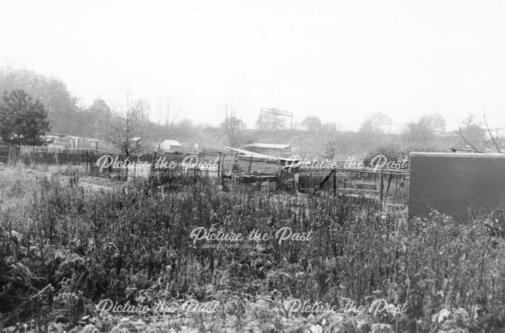 Allotments, Hasland Road, Chesterfield, 2001