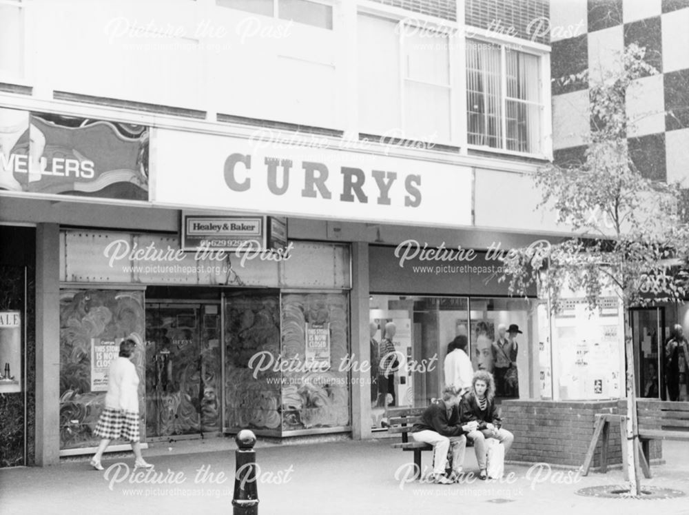South Side of Burlington Street, Chesterfield, late 1980s