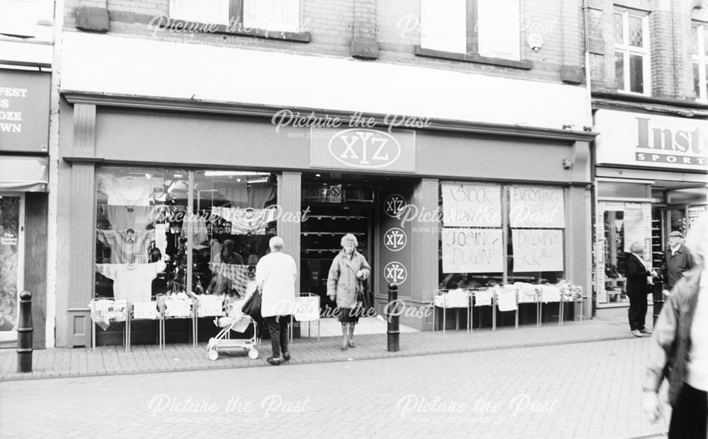 Shops on Burlington Street, Chesterfield, 1994