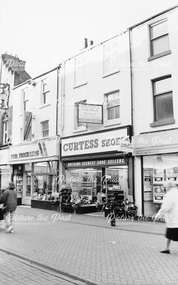 Shops on Burlington Street, Chesterfield, 1994