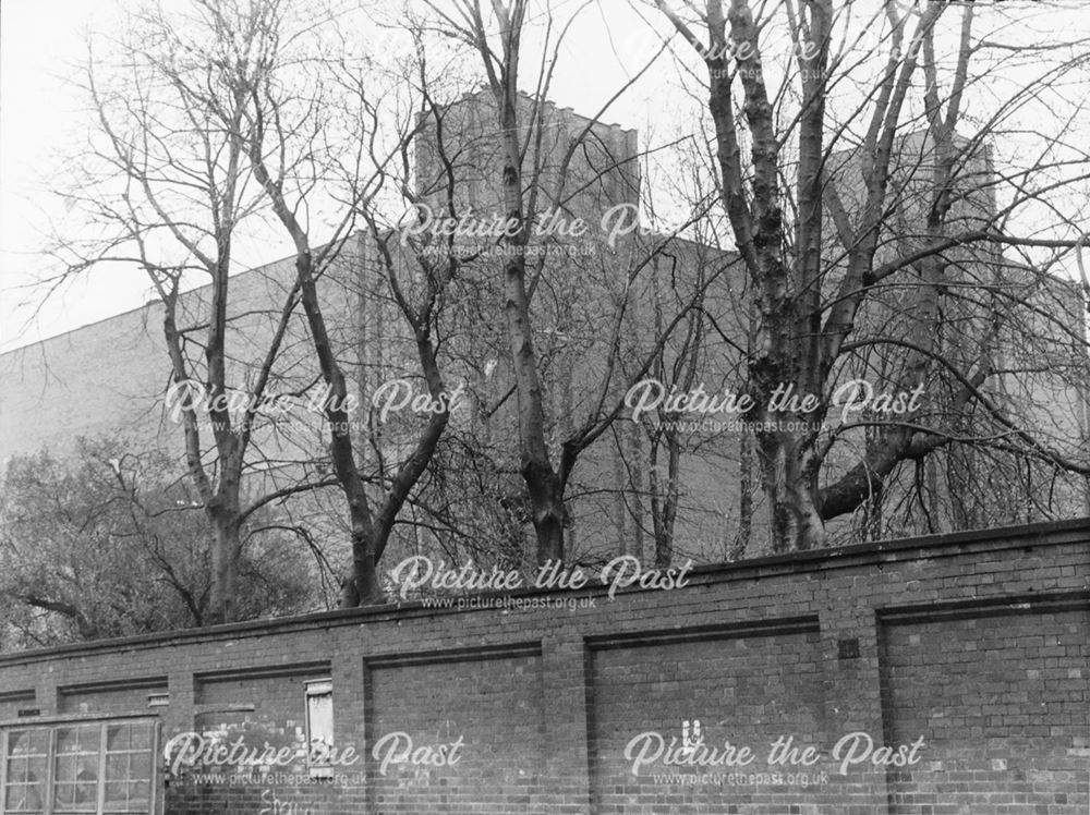 Woolworth's Building, as seen from Vicar Lane, Chesterfield, April 1989