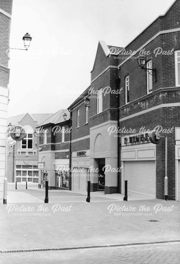 Vicar Lane Redevelopment, Steeplegate, Chesterfield, August 2000