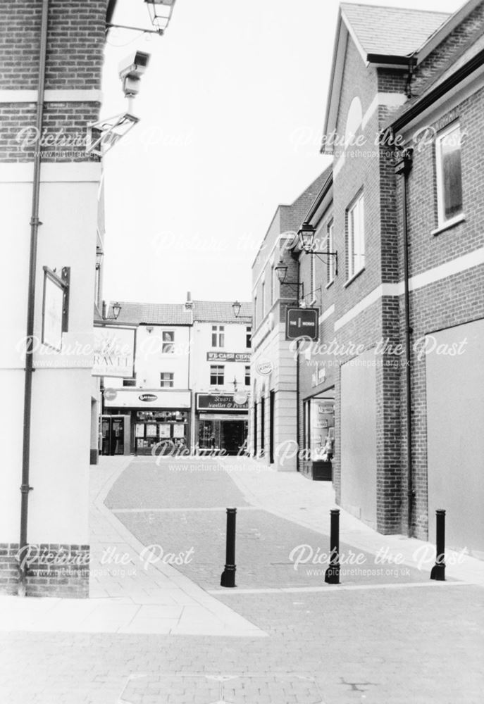 Vicar Lane Redevelopment, Steeplegate, Chesterfield, August 2000