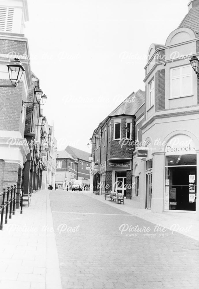 Vicar Lane Redevelopment, Steeplegate, Chesterfield, August 2000