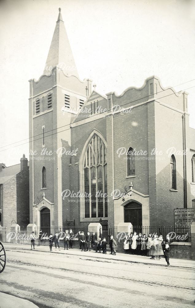 Primitive Methodist Chapel, Chatsworth Road, Brampton, Chesterfield, c 1910