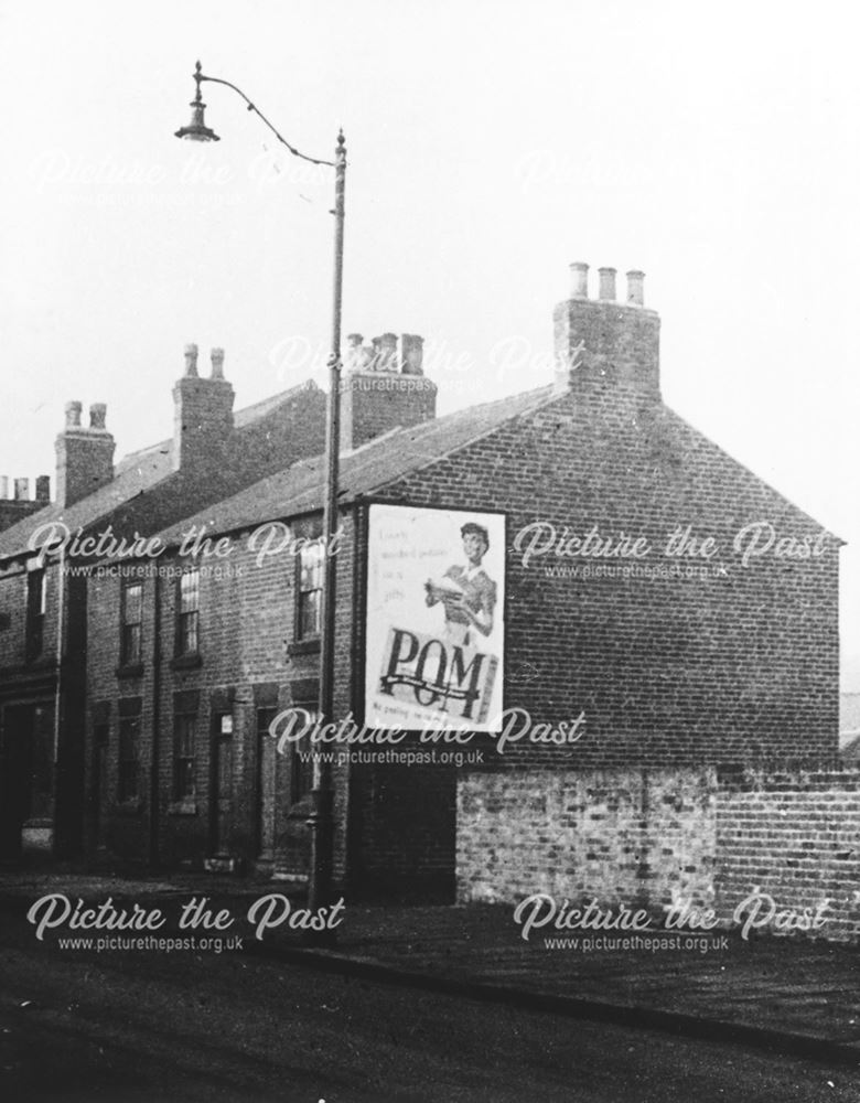 Houses on Chatsworth Road, Brampton, Chesterfield, c 1940