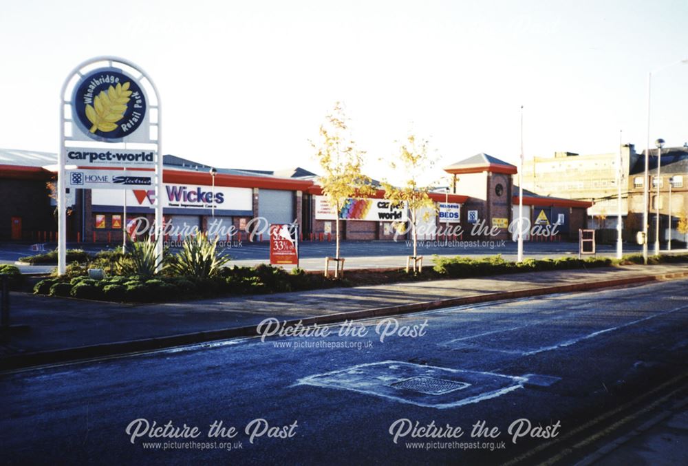 Wheatbridge Retail Park, Wheatbridge Road, Brampton, 1998