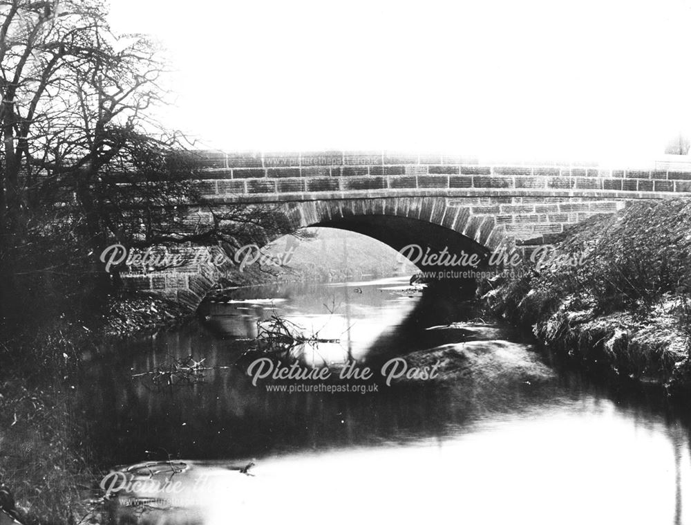 Skull and Crossbones Bridge, Chesterfield, c 1935