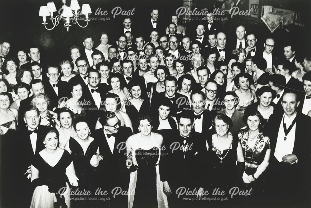 N.U.T. Dance at Victoria Ballroom, Knifesmithgate, Chesterfield, 1955