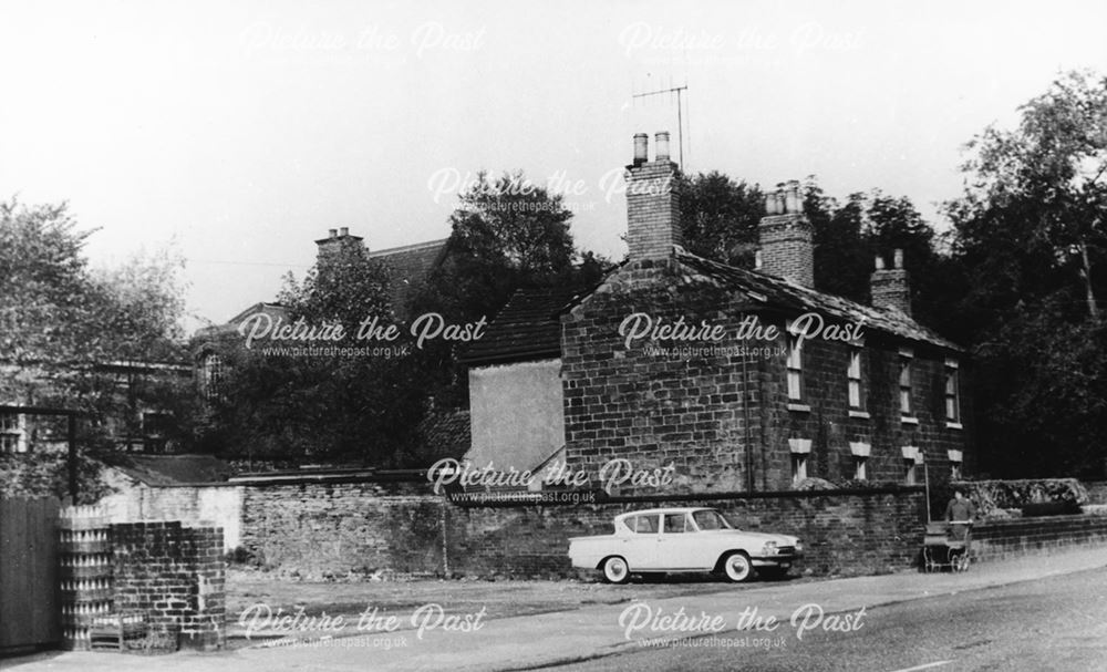 Cottages at Brampton Chain Bar, Brampton, Chesterfield, 1961