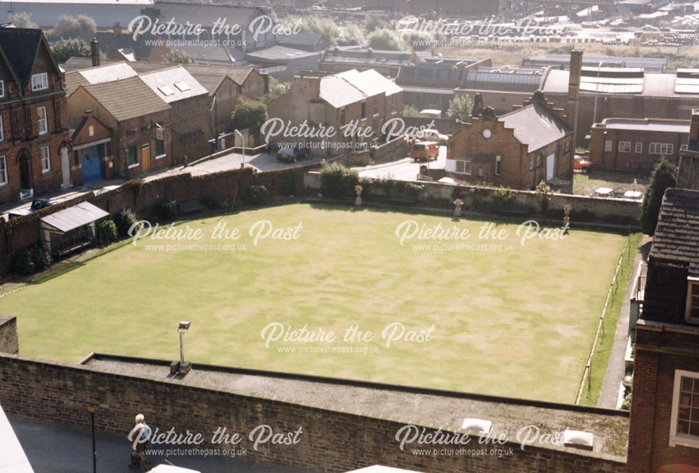 Chesterfield Bowling Club green, Chesterfield, c 1987