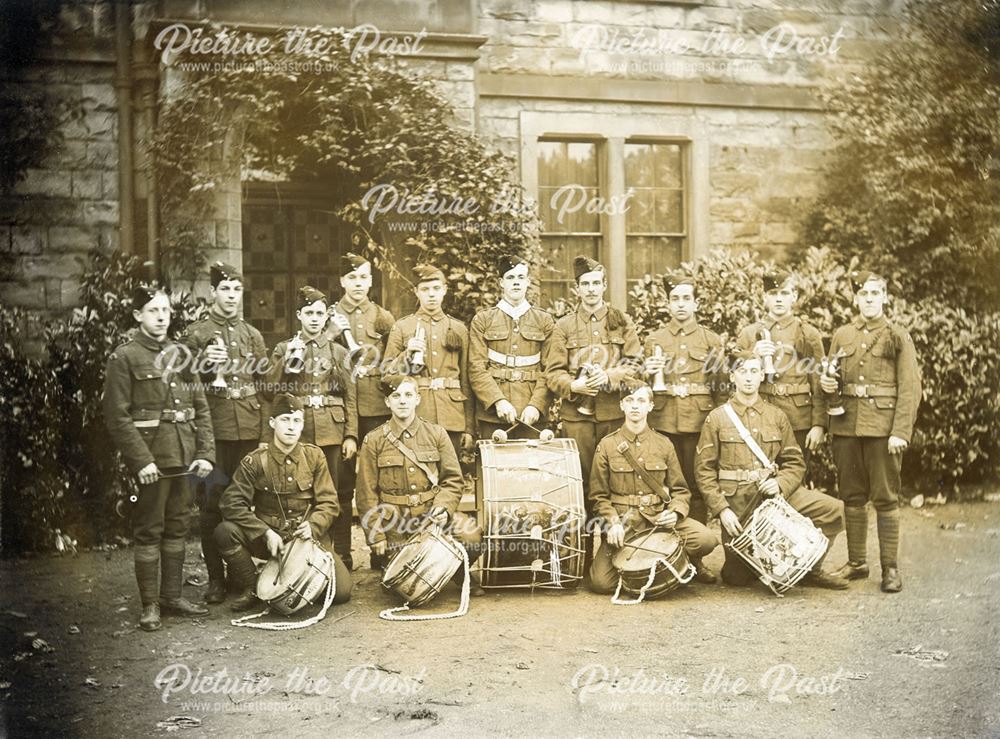 Clay Cross Bugle Band, c 1900-03