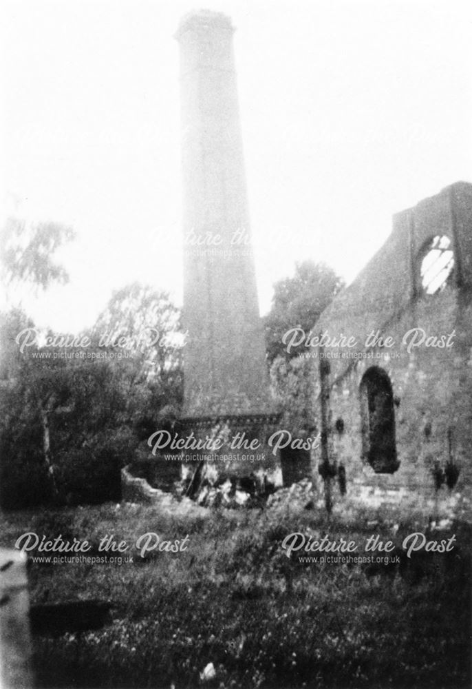 Demolition of the Chimney at Norbriggs Brush and Shovel Factory