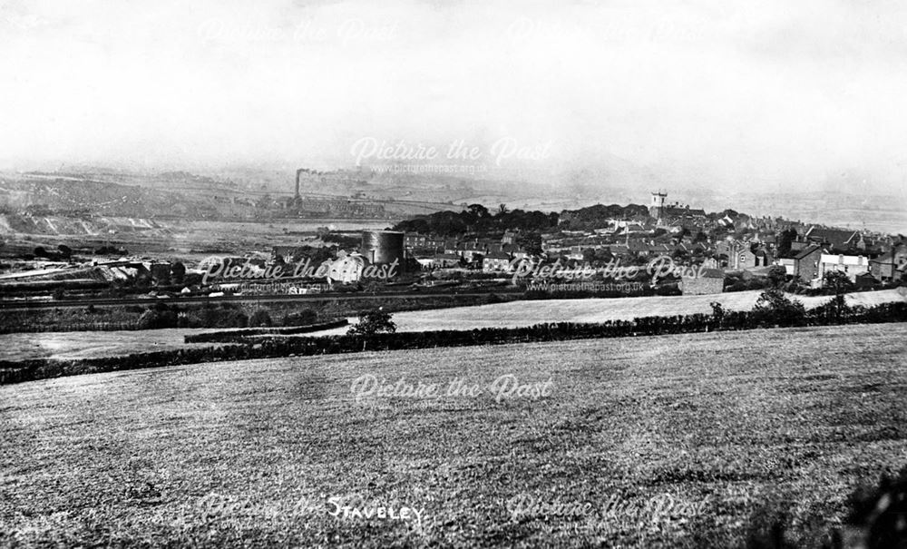 General View of Staveley Works and Central Staveley