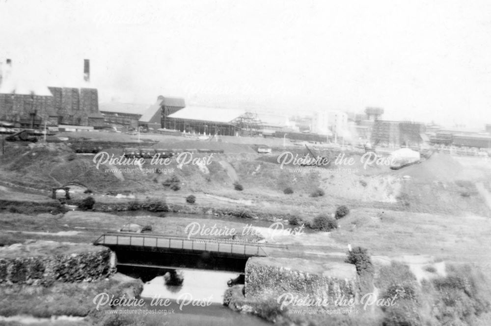 Staveley Works and River Rother