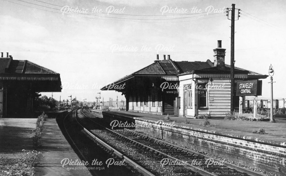 Staveley Central Railway Station, c 1960s
