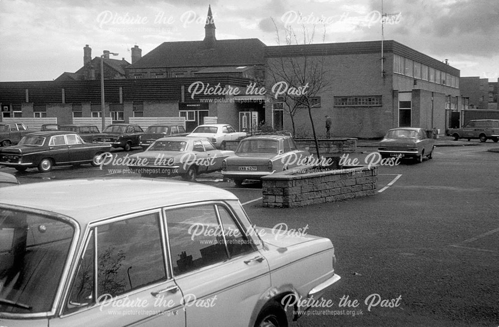 Staveley Market Place Car Park, 1976