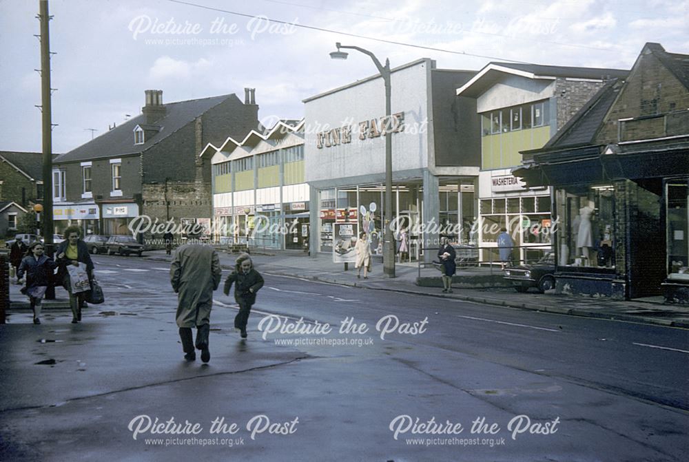 High Street, Staveley, 1976