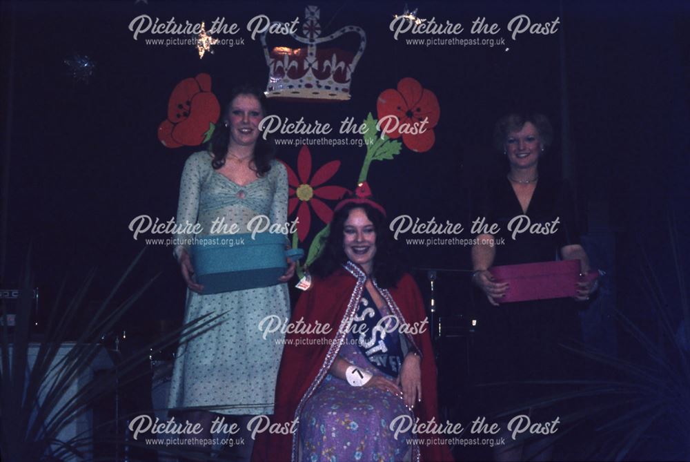 Carnival Queen and Attendants, Staveley, c 1970s ?