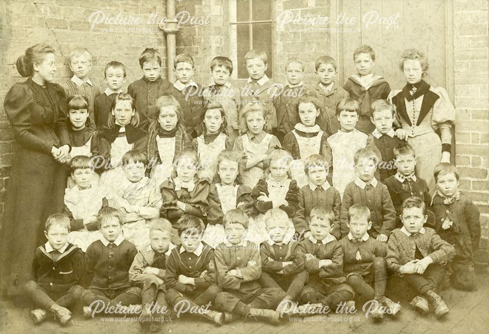 School Photo, Ripley, c 1900