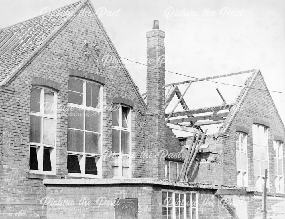 Old St John's School, Marehay, Ripley, c 1950