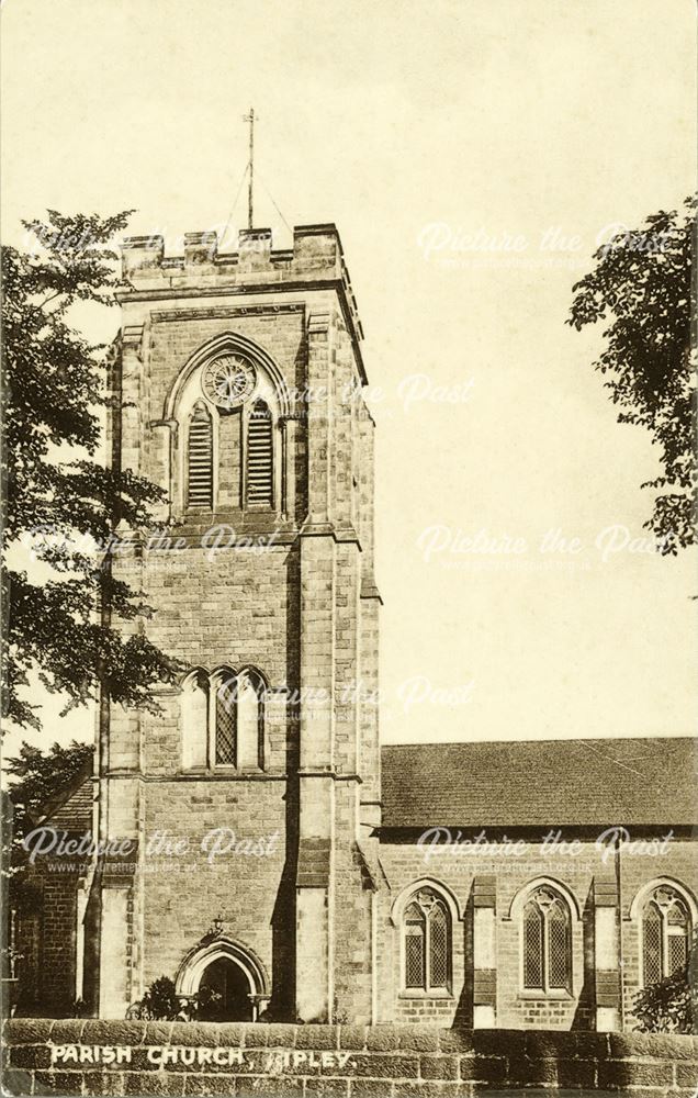 All Saints Church, Church Street, Ripley, c 1920s