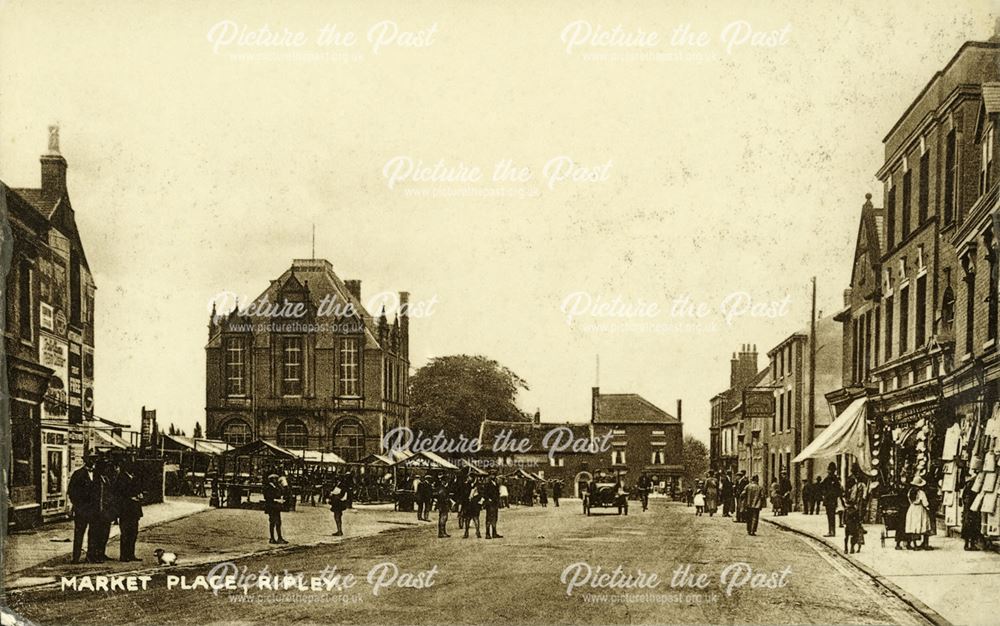 Market Place, Ripley, c 1920s
