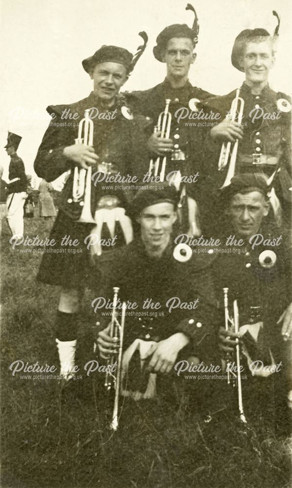 Kilties Carnival Band, Ripley, c 1950