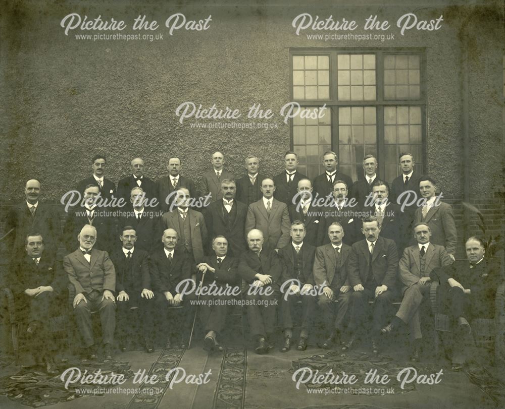 Management and Staff, Co-operative Society, Ripley, 1935